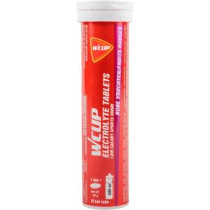 wcup boisson electrolytes saveur fruits rouges, 1 tube de 15 pastilles