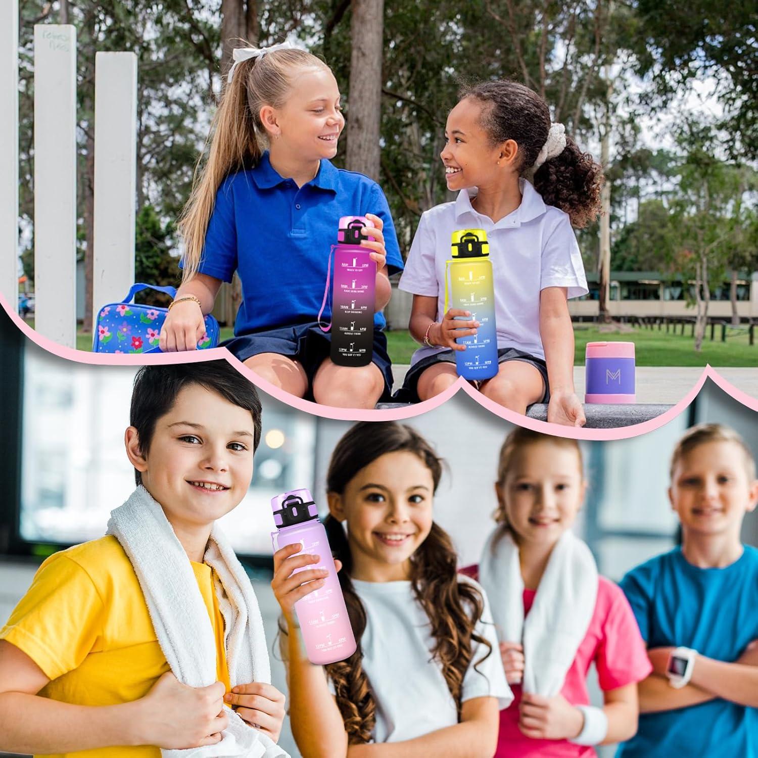 imageGourde Gourde 500ml Bouteille Filtrante AntiFuite Facile Transporter Bouteille deau pour Motivation Facile Nettoyer pour Bureau Voyage Extrieur Adulte Camping Voyage Sport RunningIrisrose