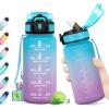 17oz-500ml | Paille | Bleu + Violet