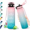 32oz-1000ml | Paille | Rose + Cyan