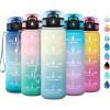 32oz-1000ml | Blanc + Bleu Clair