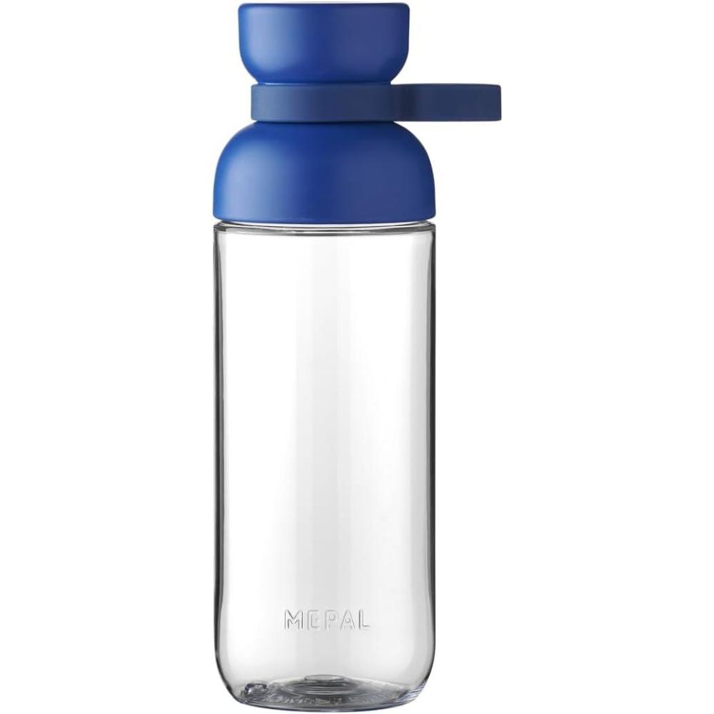 imageMepal Bouteille deau Vita Grande bouteille deau 2 ouvertures pour boire plus facilement Bouteille rechargeable Gourde de sport 900 ml Nordic blueVivid Blue