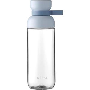 Mepal – Bouteille d&rsquo;eau Vita – Grande bouteille d&rsquo;eau – 2 ouvertures pour boire plus facilement – Bouteille rechargeable – Gourde de sport – 900 ml – Nordic blue(Nordic Blue)