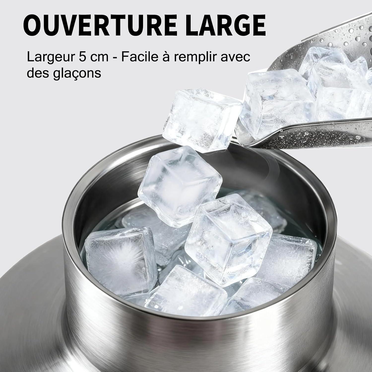 image:imageGourde 2l acier Inoxydable Bouteille deau Paroi Simple Non Isotherme Bouteille deau tanche Reutilisable Gourde Sport pour Fitness Bureau cole Activits de Plein AirVertArgent