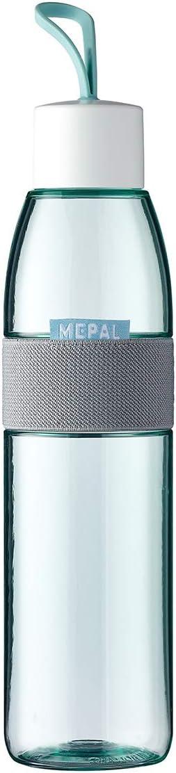 image:imageMepal Bouteille dEau Ellipse Bouteille dEau Rutilisable Bouteille tanche pour Boissons Gazeuses Sans BPA 500 ml Nordic blueNordic Green