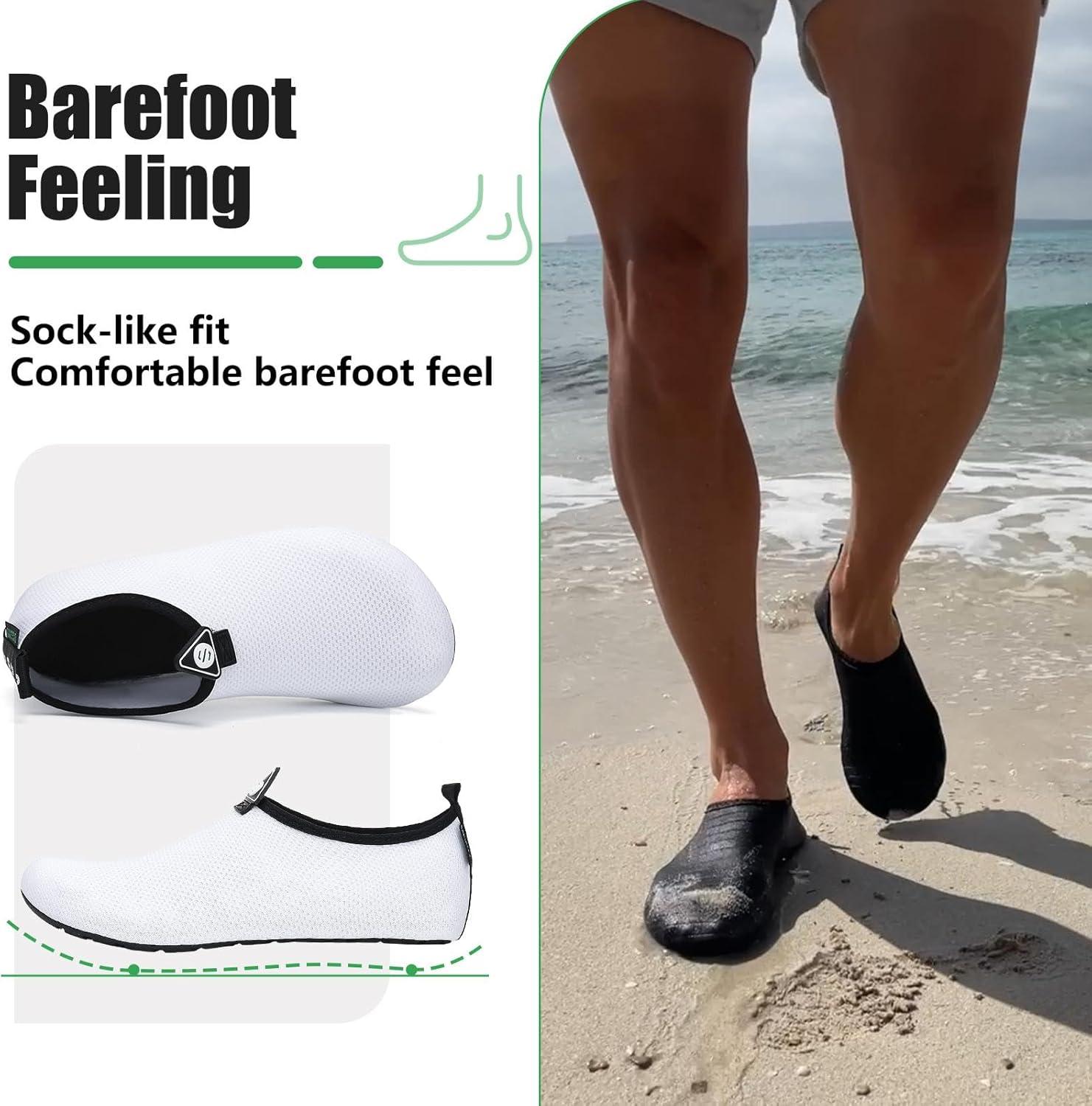 image:imageSAGUARO Chaussures pour Sport Aquatique Mixte AdulteBlanc Marguerite