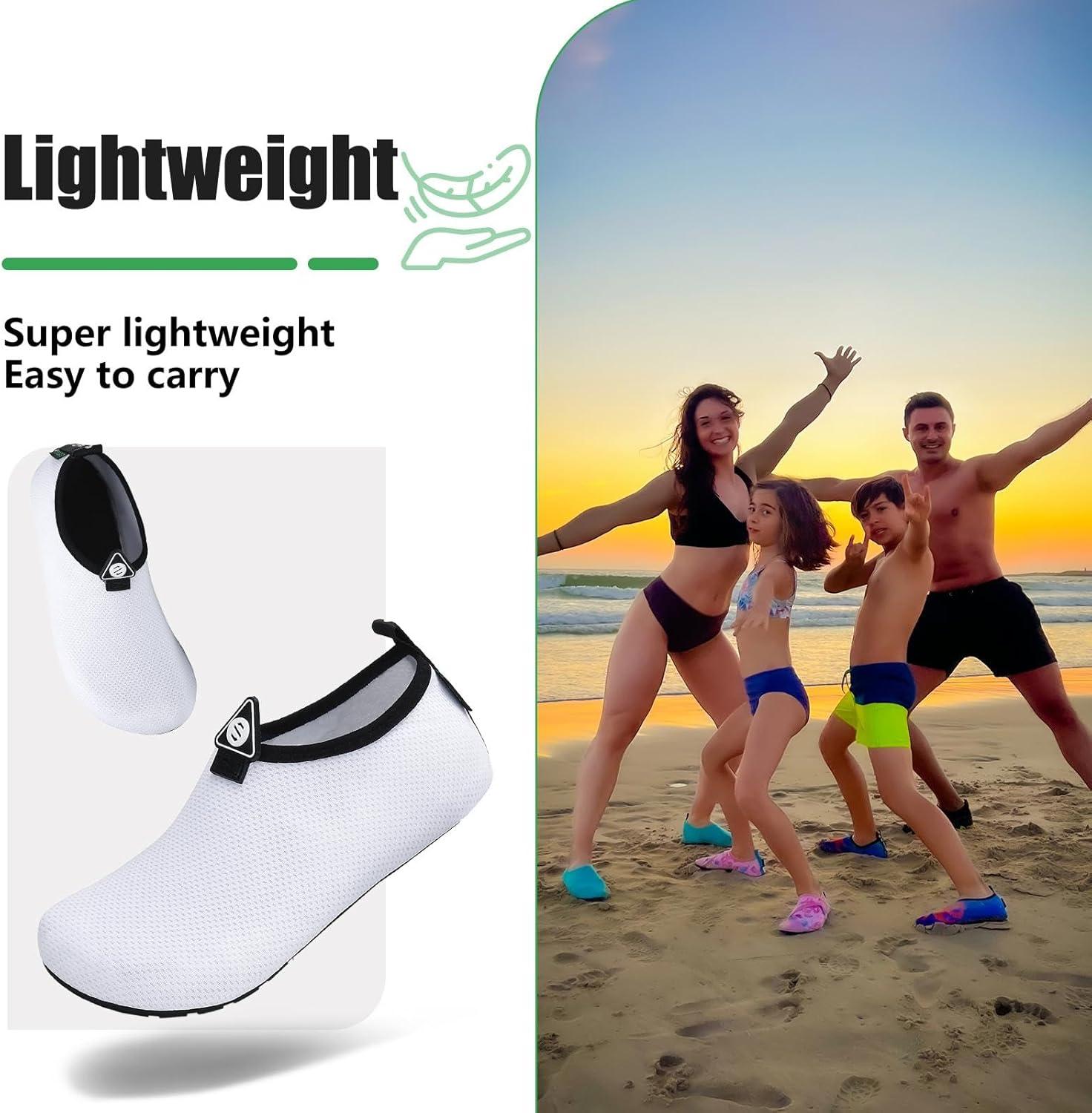 image:imageSAGUARO Chaussures pour Sport Aquatique Mixte AdulteBlanc Marguerite