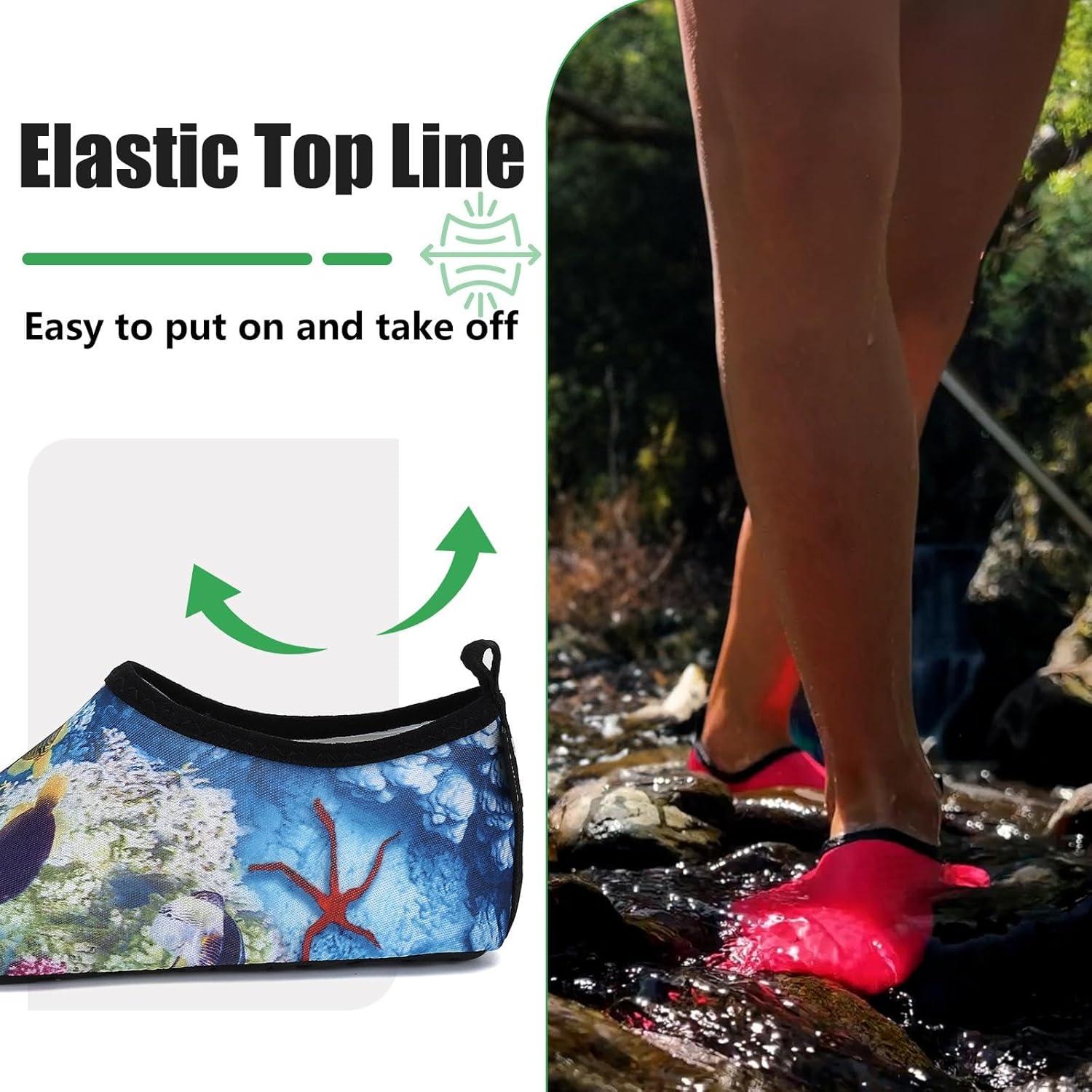 image:imageSAGUARO Chaussures pour Sport Aquatique Mixte AdulteBleu Crulen