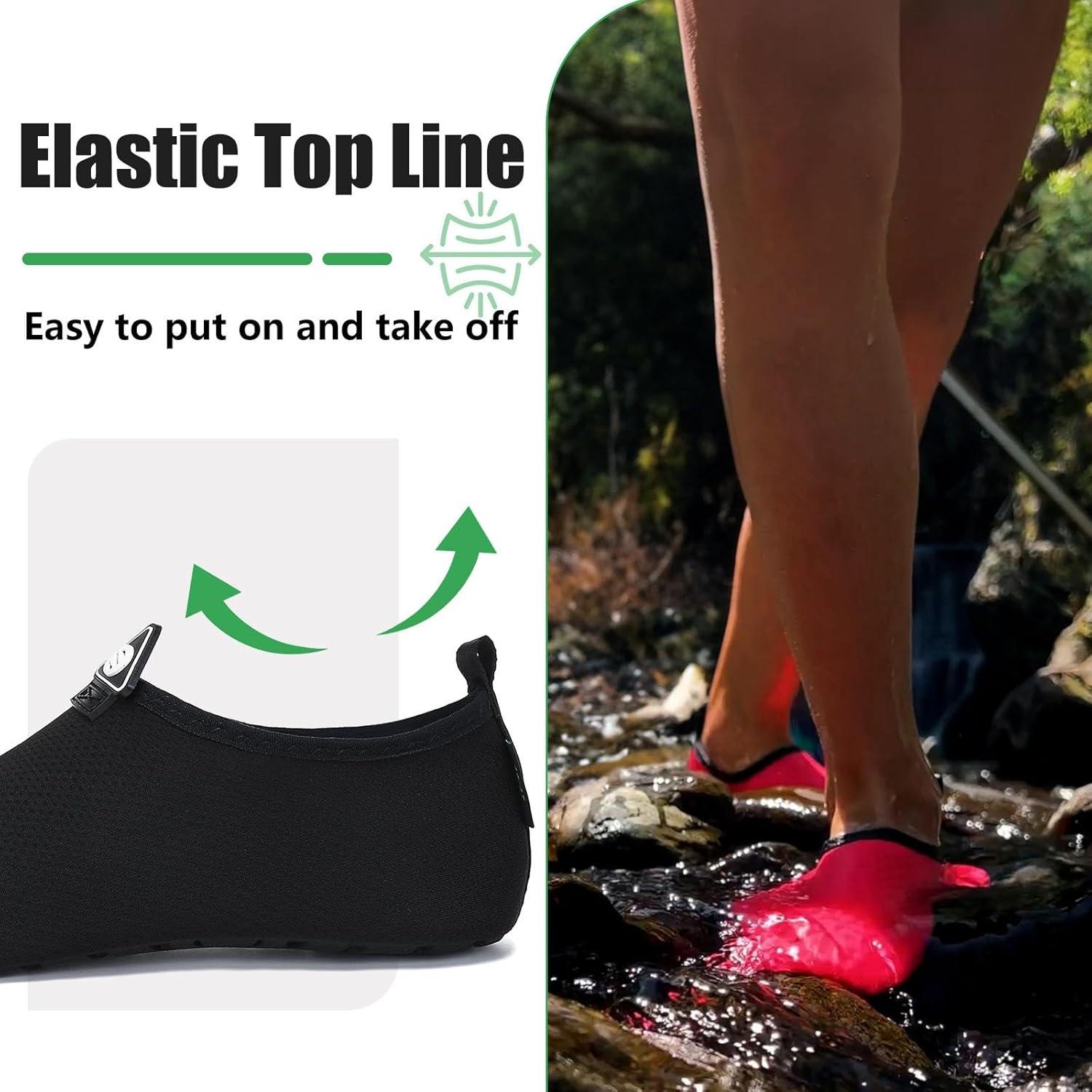 image:imageSAGUARO Chaussures pour Sport Aquatique Mixte AdulteEncre Noire