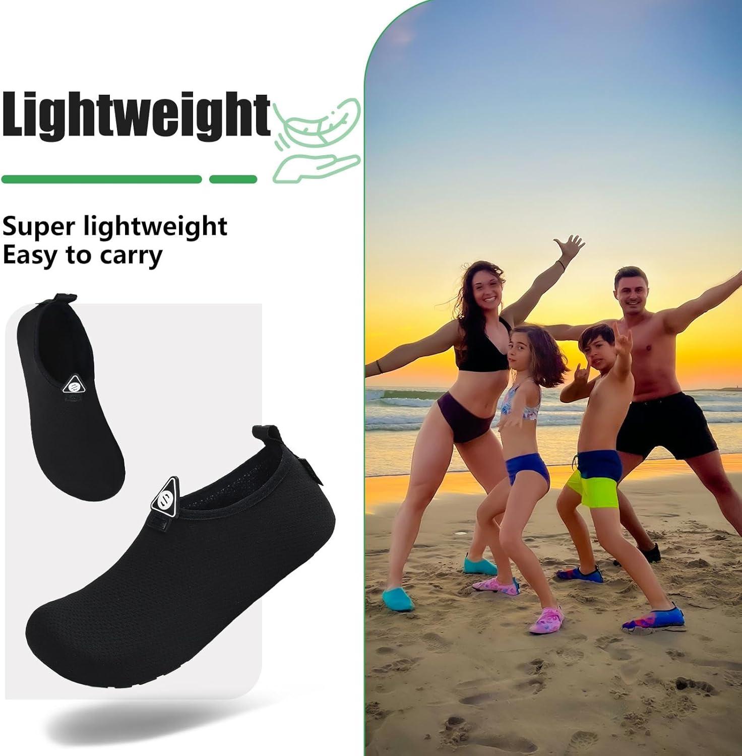 image:imageSAGUARO Chaussures pour Sport Aquatique Mixte AdulteEncre Noire