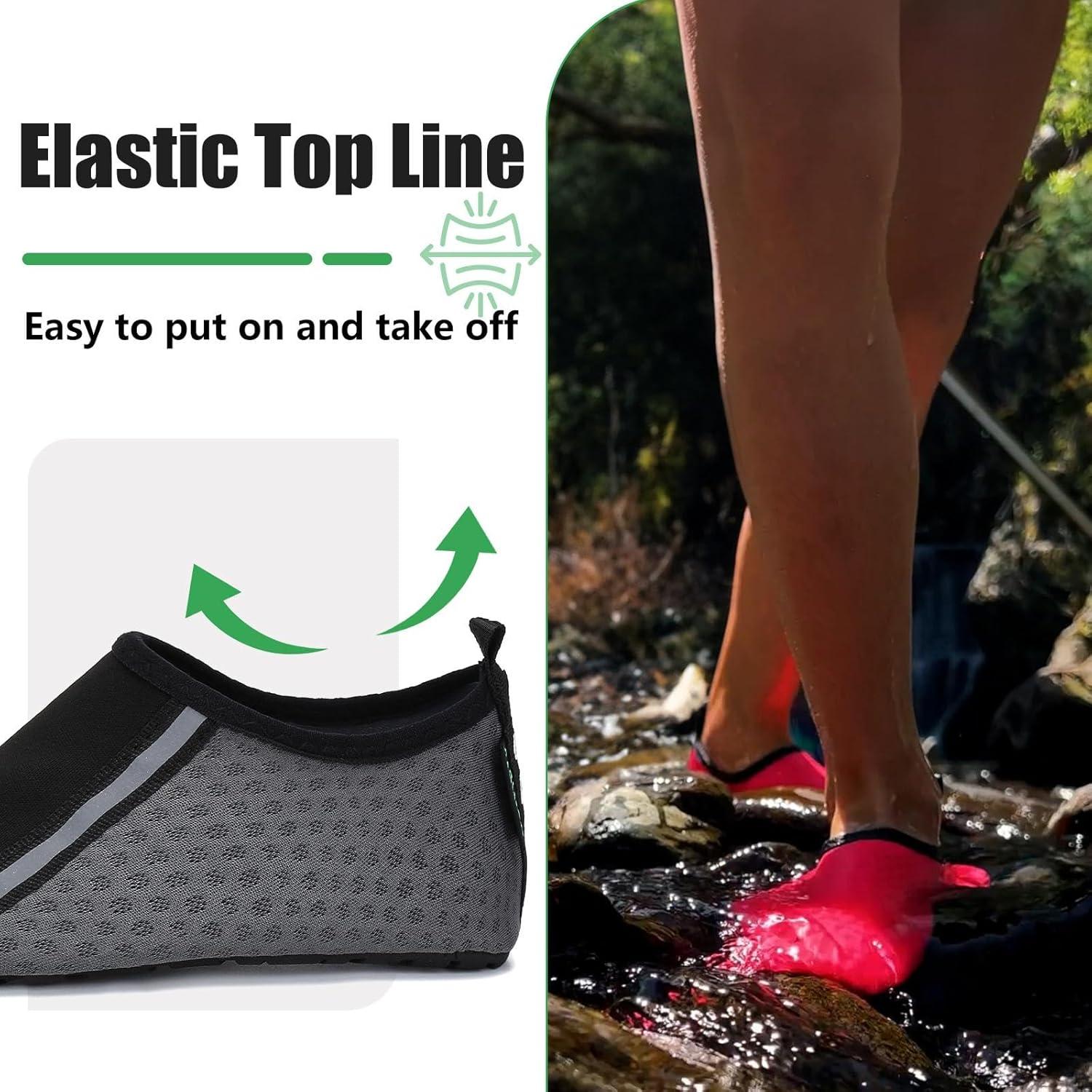 image:imageSAGUARO Chaussures pour Sport Aquatique Mixte AdulteGris