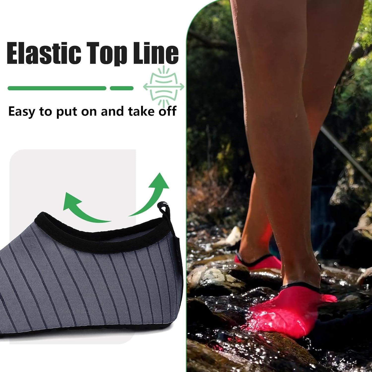 image:imageSAGUARO Chaussures pour Sport Aquatique Mixte AdulteGris Etain