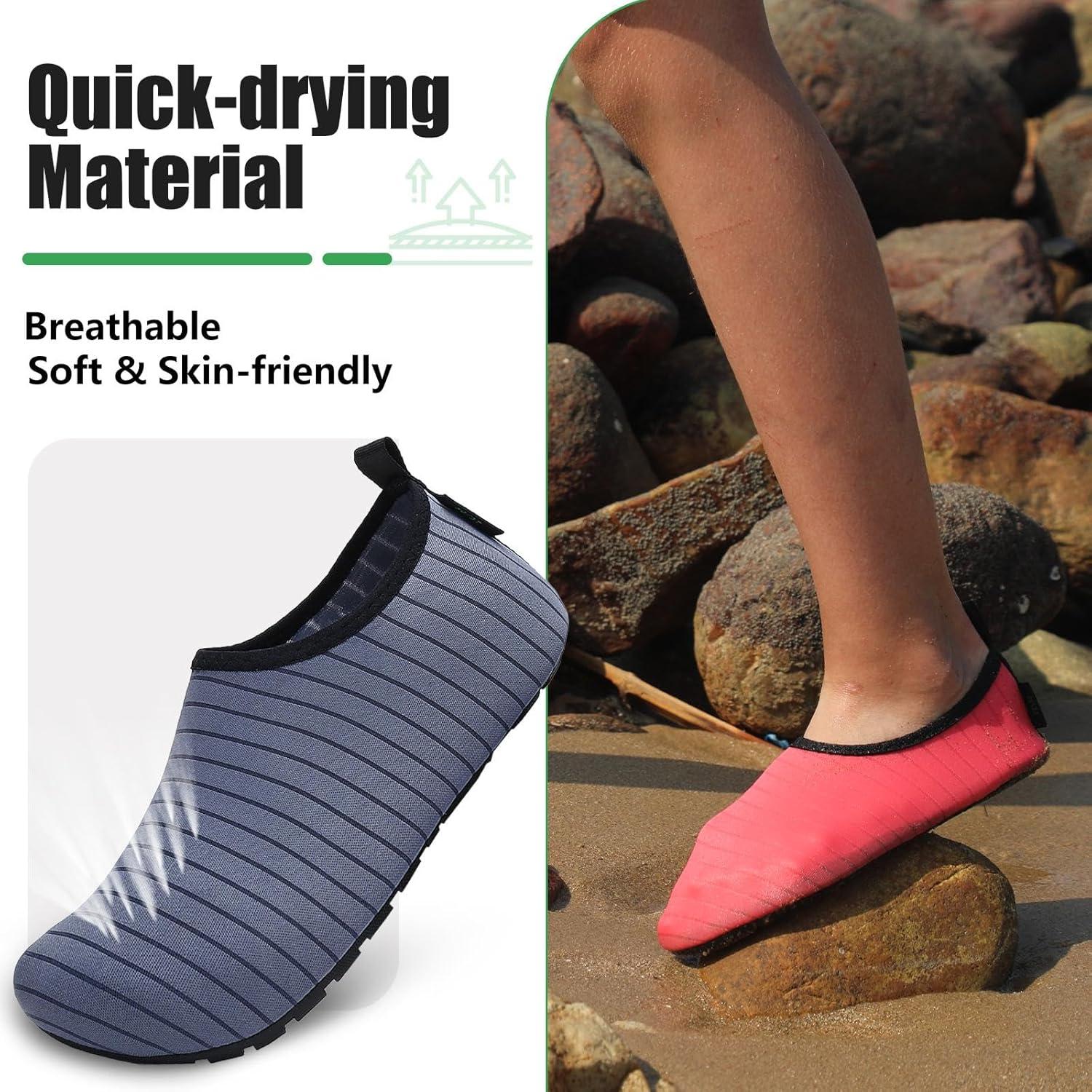 image:imageSAGUARO Chaussures pour Sport Aquatique Mixte AdulteGris Etain
