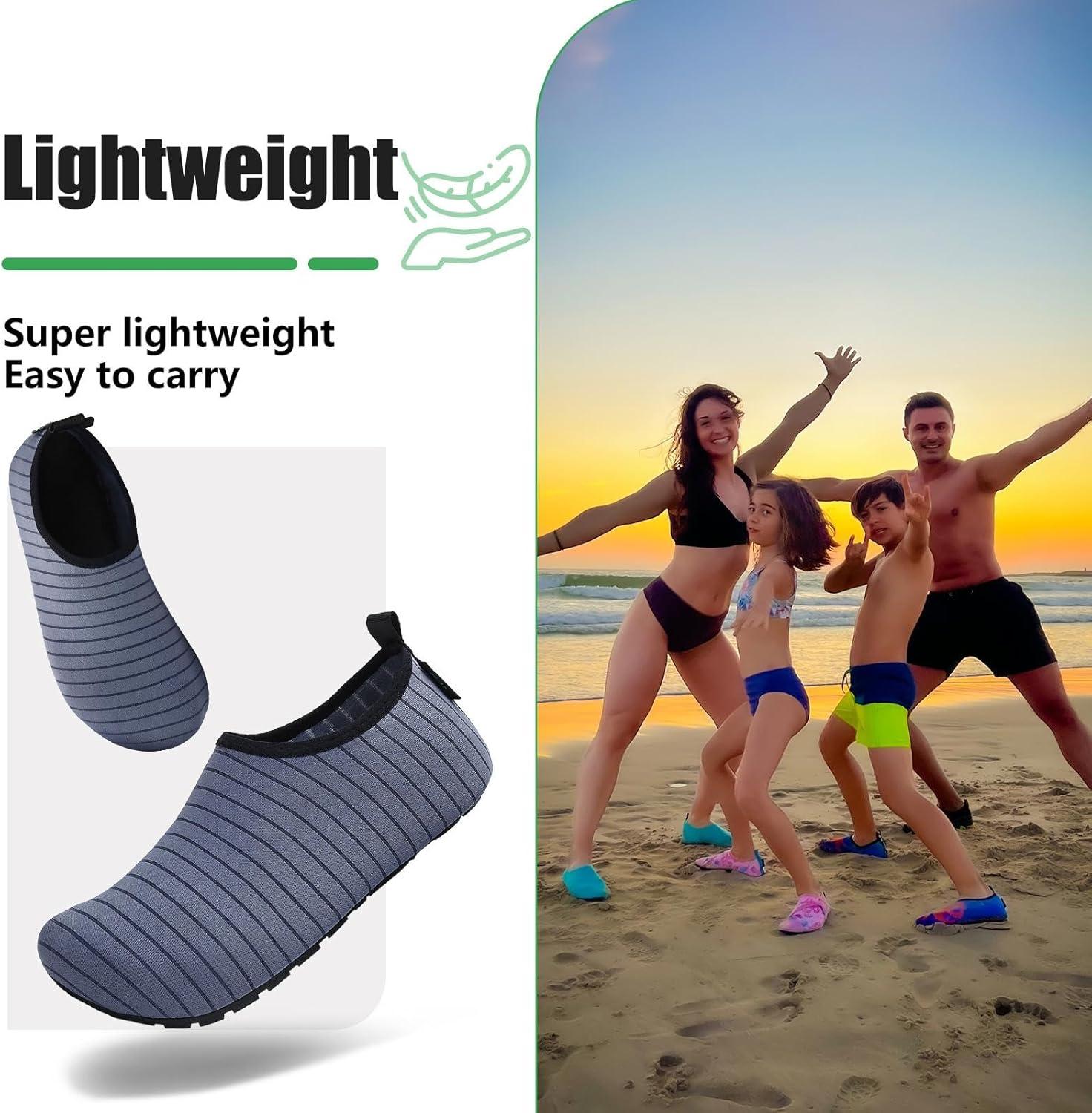 image:imageSAGUARO Chaussures pour Sport Aquatique Mixte AdulteGris Etain