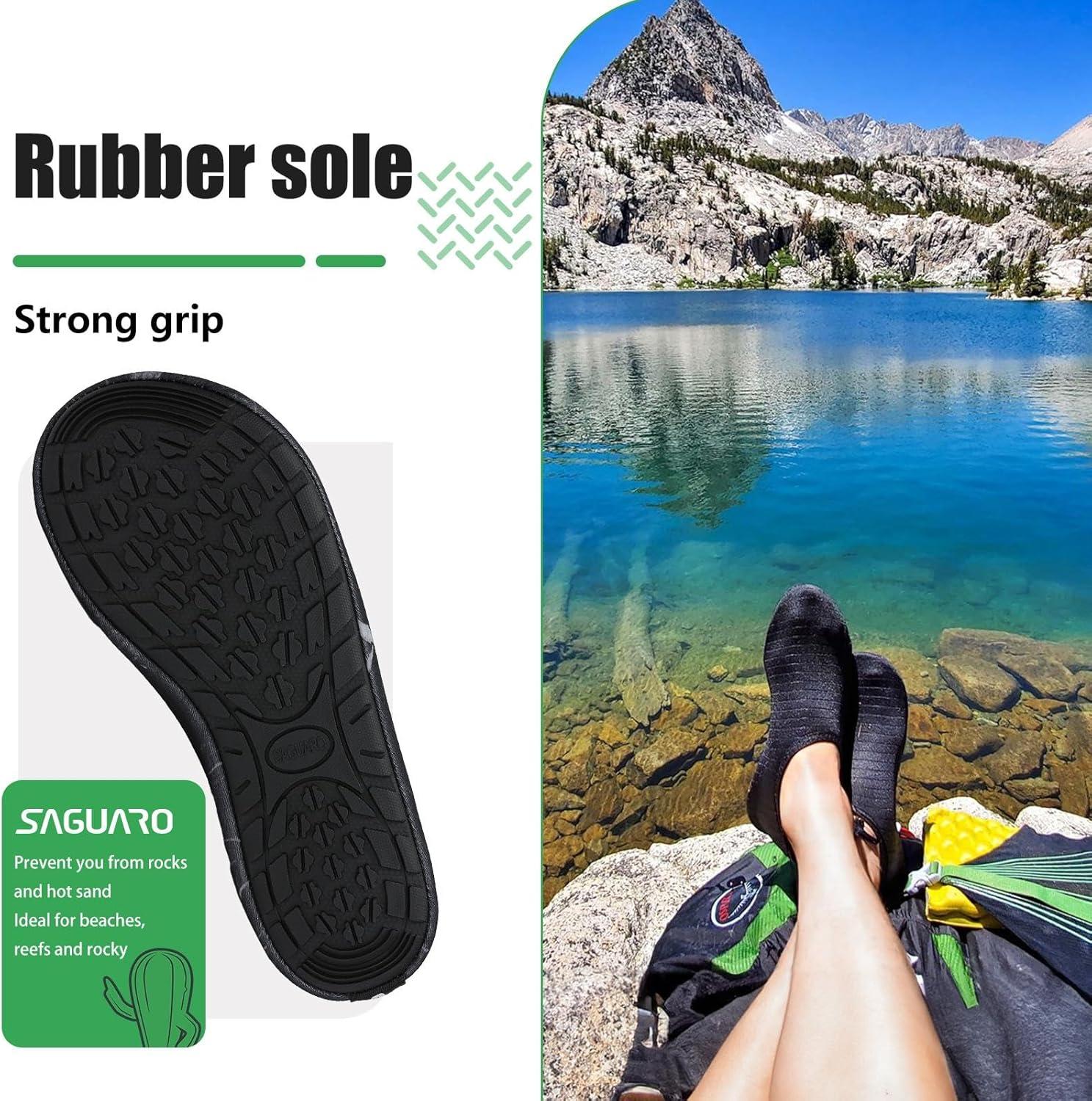 image:imageSAGUARO Chaussures pour Sport Aquatique Mixte AdulteGris Nuage