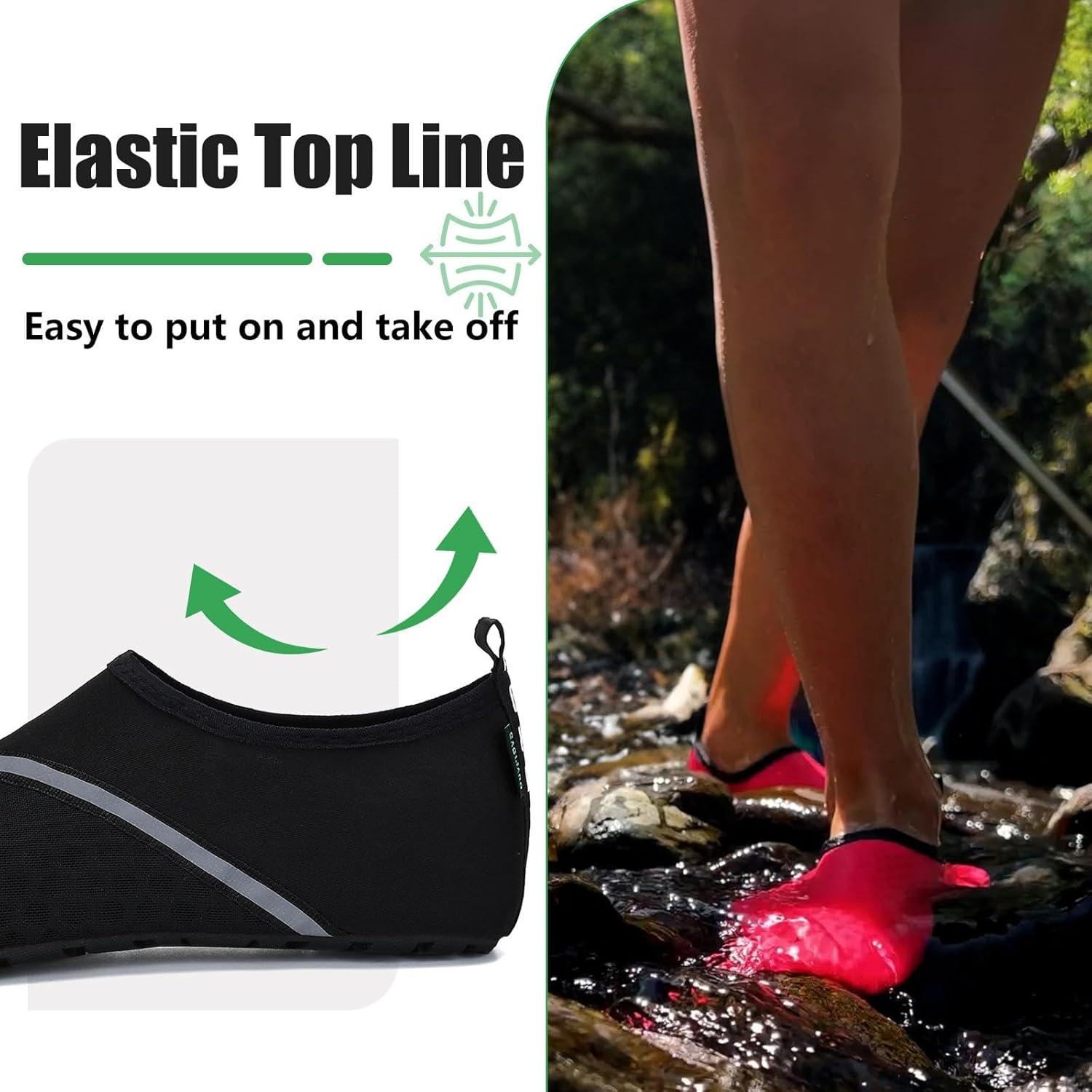 image:imageSAGUARO Chaussures pour Sport Aquatique Mixte AdulteNoir