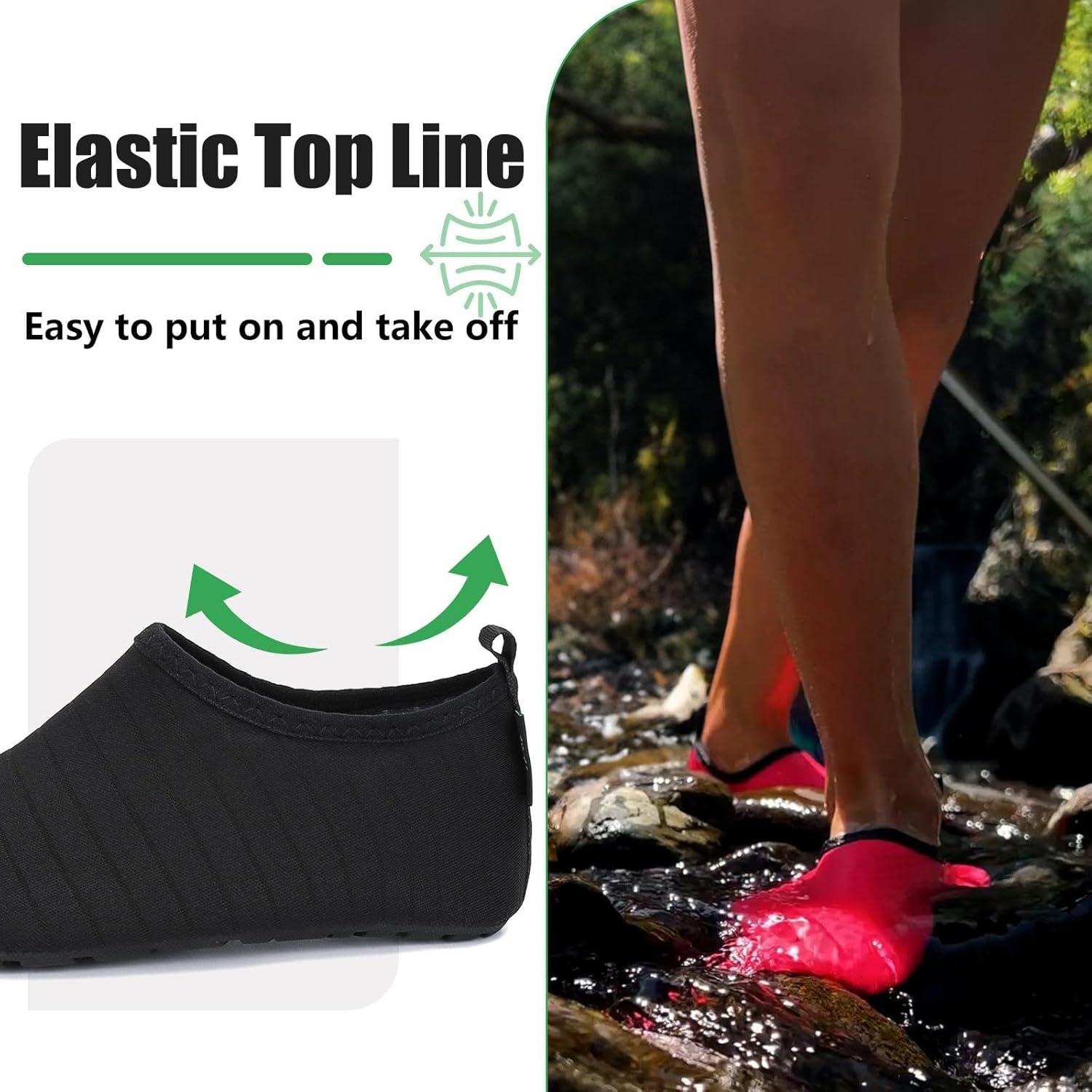 image:imageSAGUARO Chaussures pour Sport Aquatique Mixte AdulteNoir de Jais
