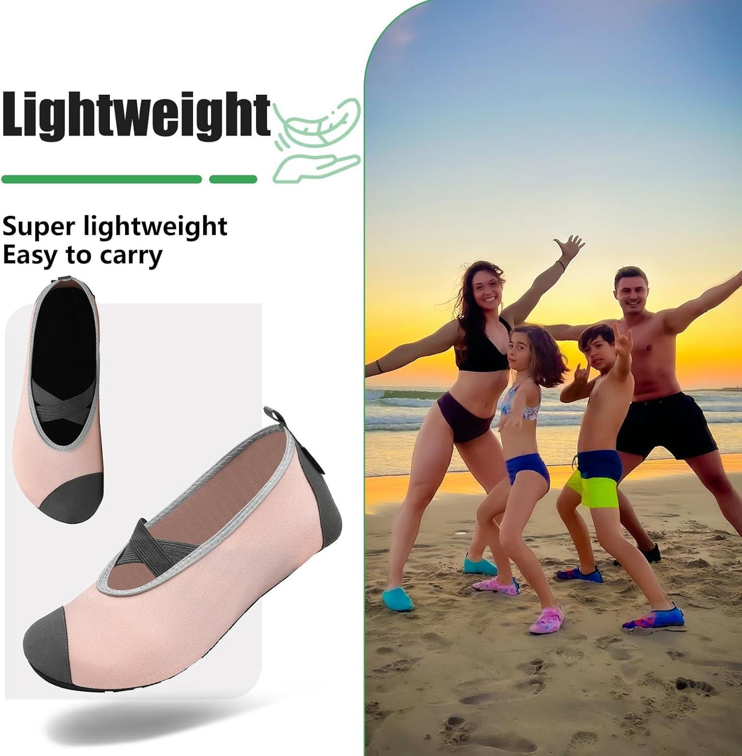 image:imageSAGUARO Chaussures pour Sport Aquatique Mixte AdulteRose Ple