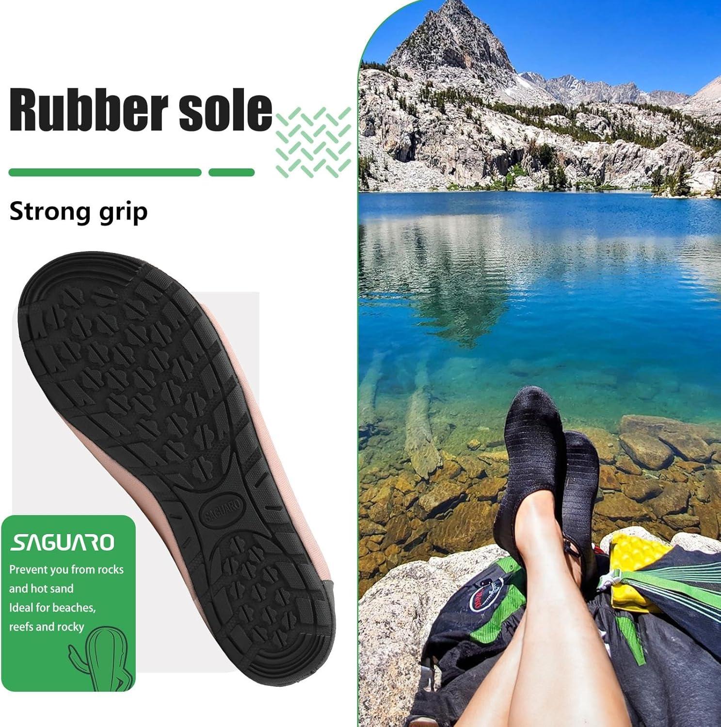 image:imageSAGUARO Chaussures pour Sport Aquatique Mixte AdulteRose Ple