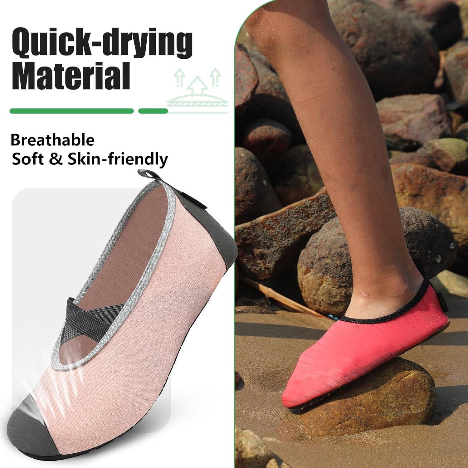 image:imageSAGUARO Chaussures pour Sport Aquatique Mixte AdulteRose Ple