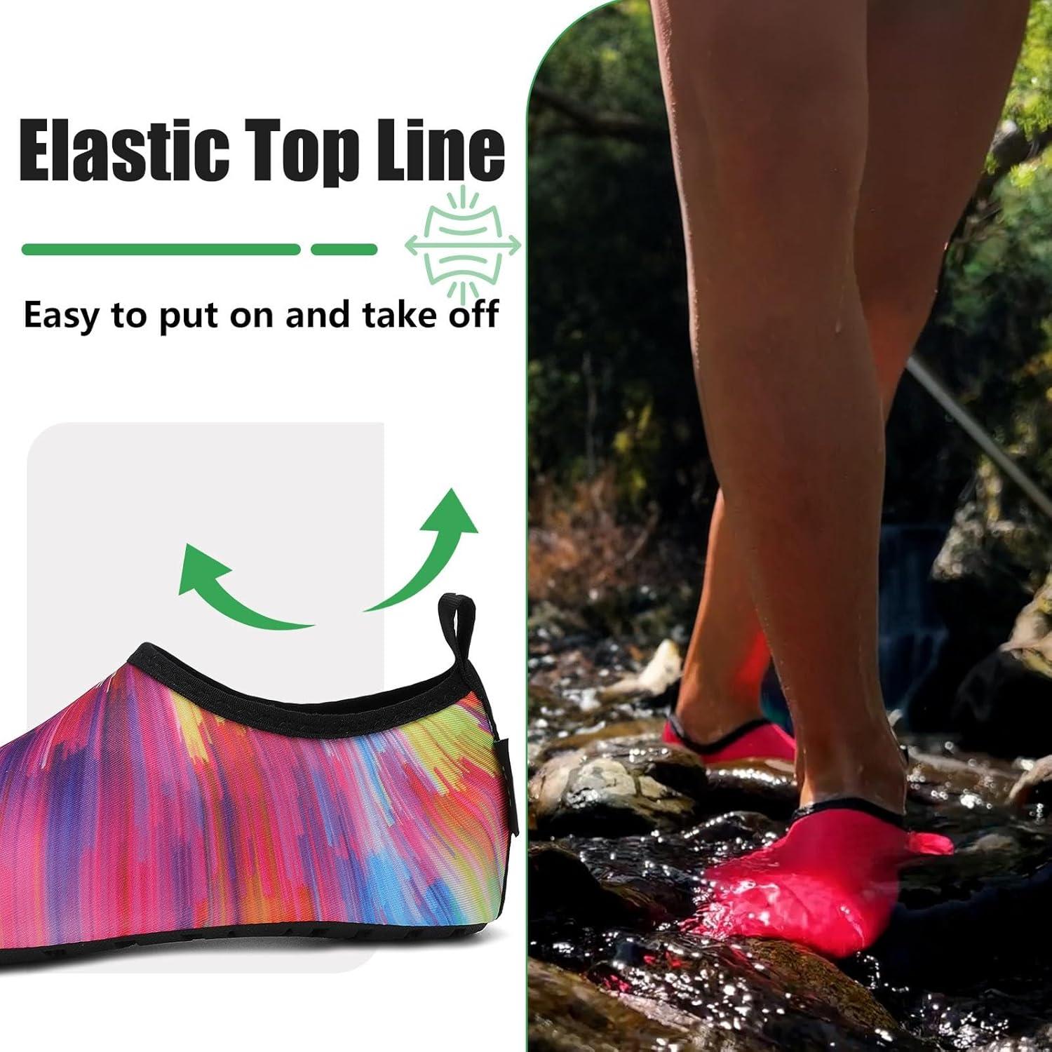 image:imageSAGUARO Chaussures pour Sport Aquatique Mixte AdulteRose Vif
