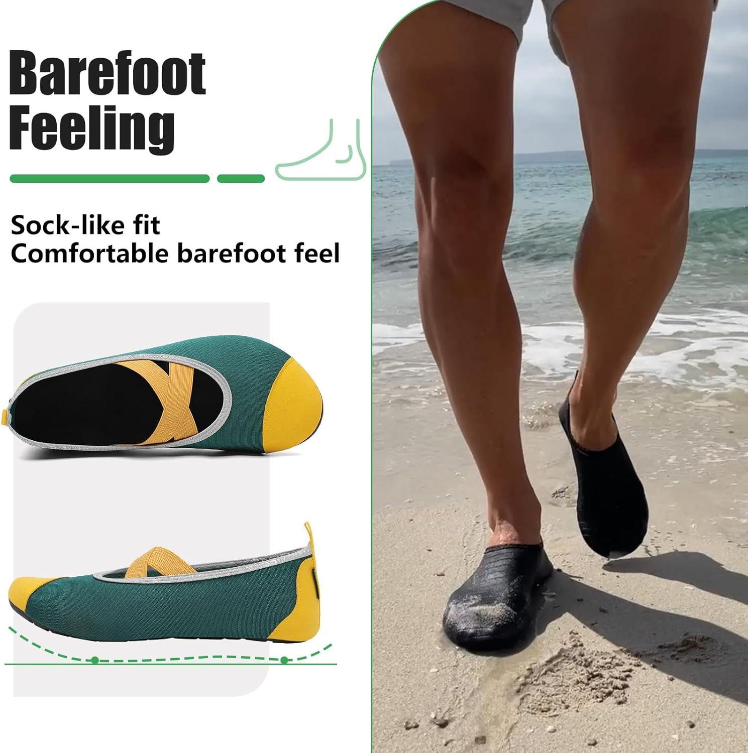 image:imageSAGUARO Chaussures pour Sport Aquatique Mixte AdulteVert Sapin
