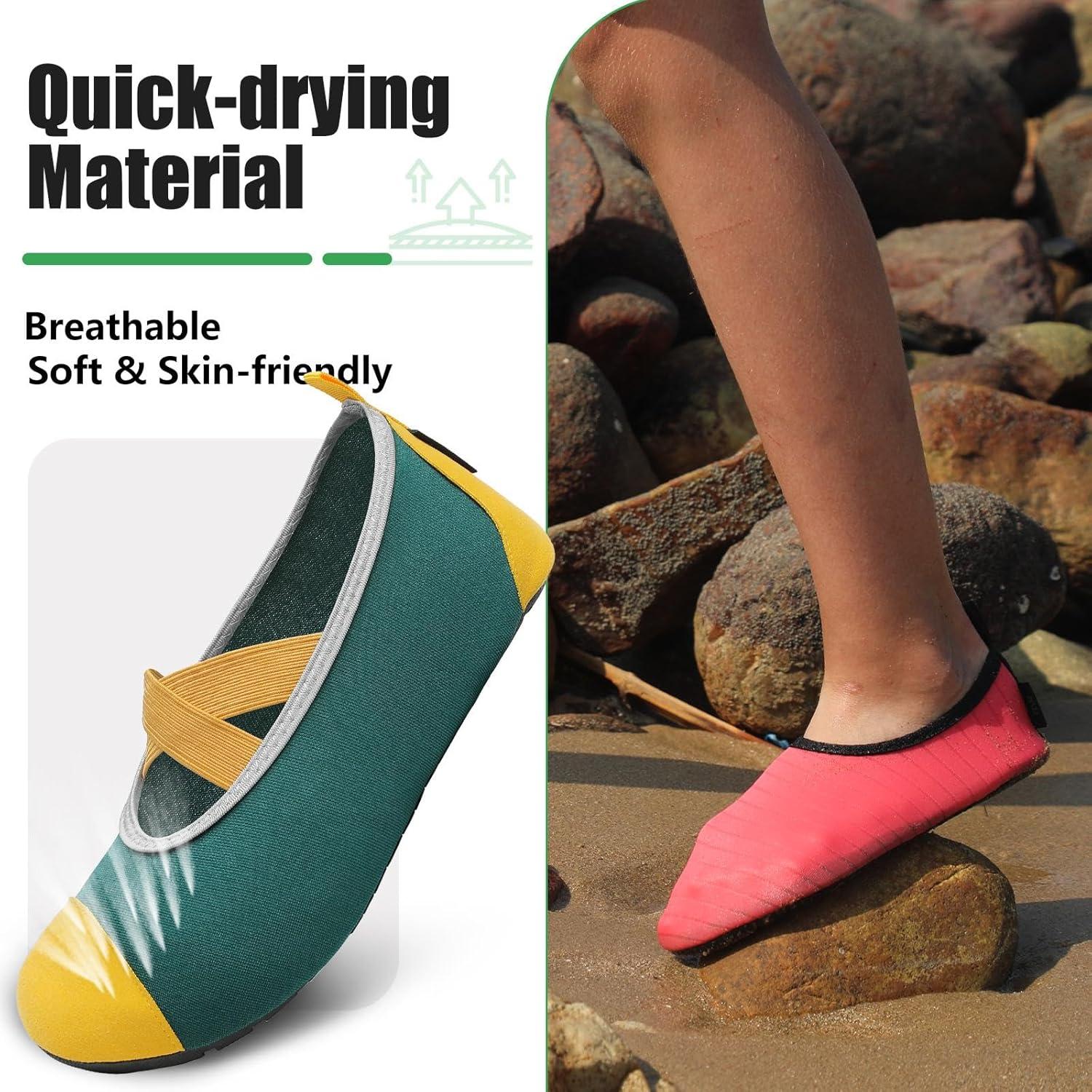 image:imageSAGUARO Chaussures pour Sport Aquatique Mixte AdulteVert Sapin