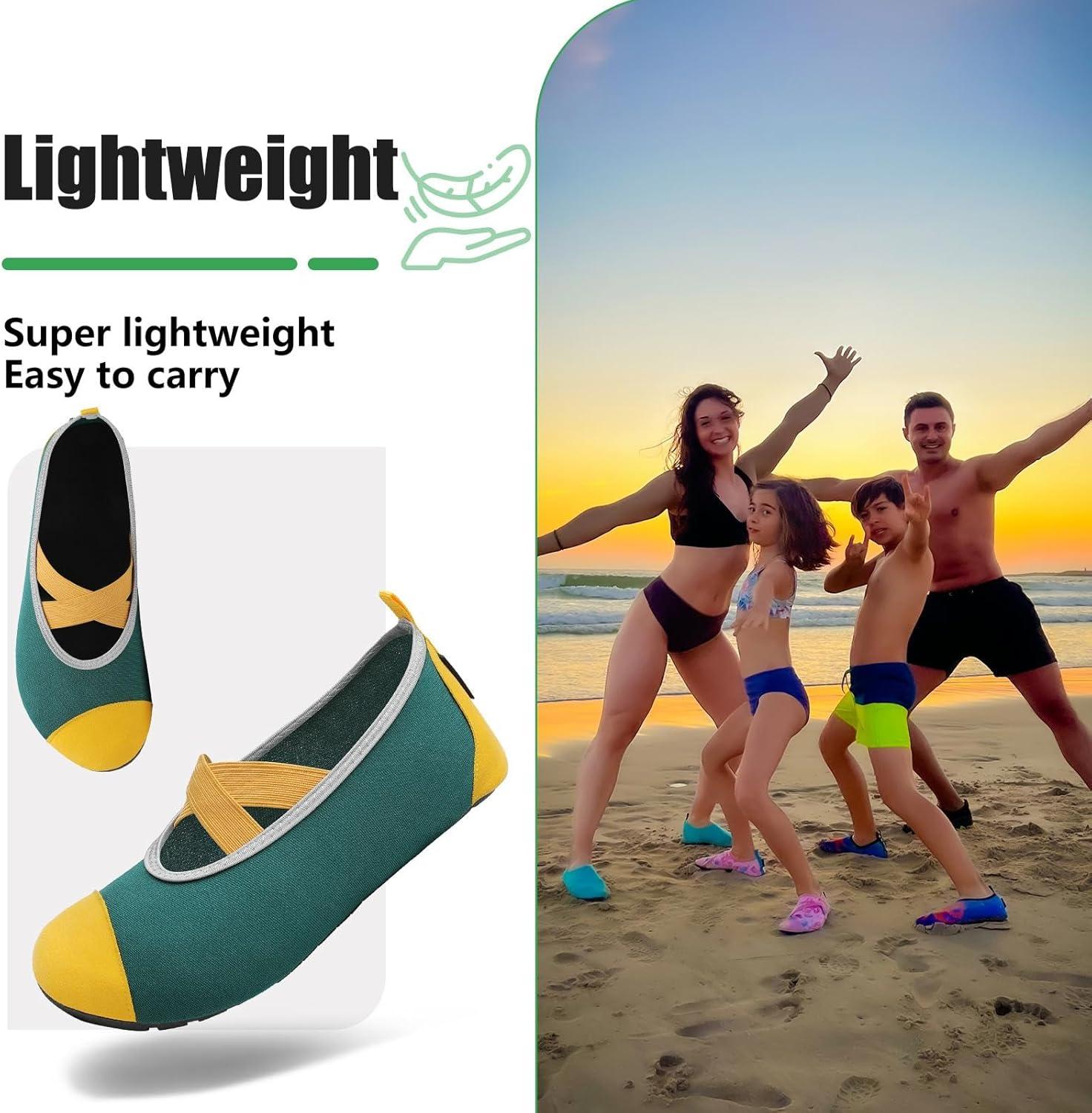 image:imageSAGUARO Chaussures pour Sport Aquatique Mixte AdulteVert Sapin