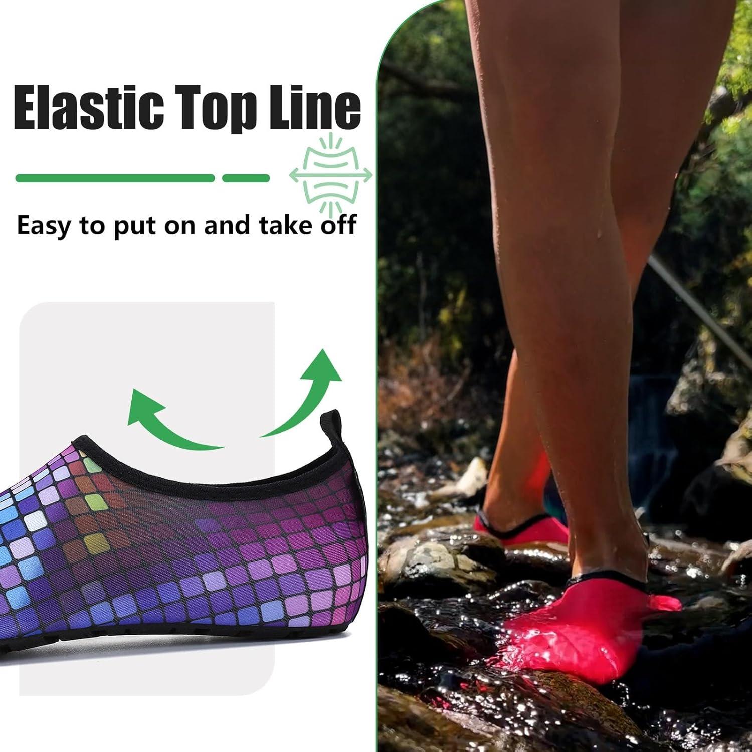 image:imageSAGUARO Chaussures pour Sport Aquatique Mixte AdulteViolet Pourpre