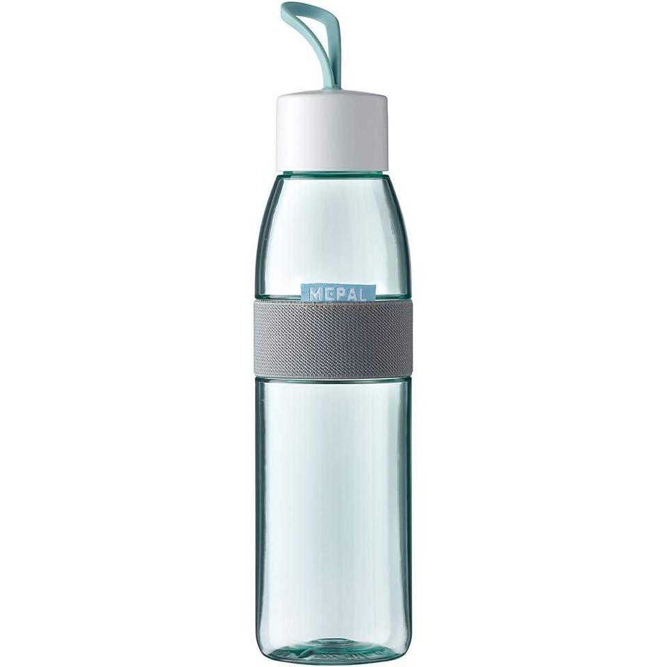 image:imageMepal  Bouteille dEau Ellipse  Bouteille dEau Rutilisable  Bouteille tanche pour Boissons Gazeuses  Sans BPA  500 ml  Nordic blueNordic Green