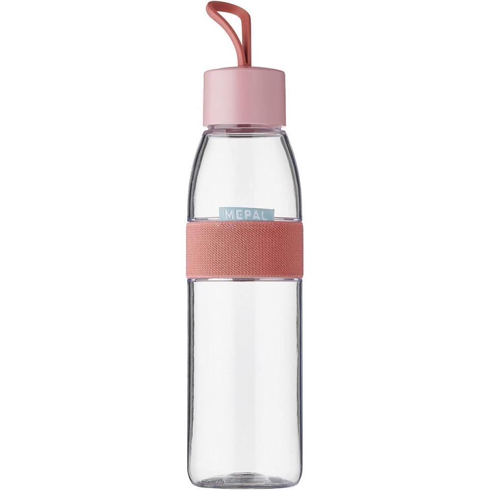 image:imageMepal Bouteille dEau Ellipse Bouteille dEau Rutilisable Bouteille tanche pour Boissons Gazeuses Sans BPA 500 ml Nordic blueVivid Mauve