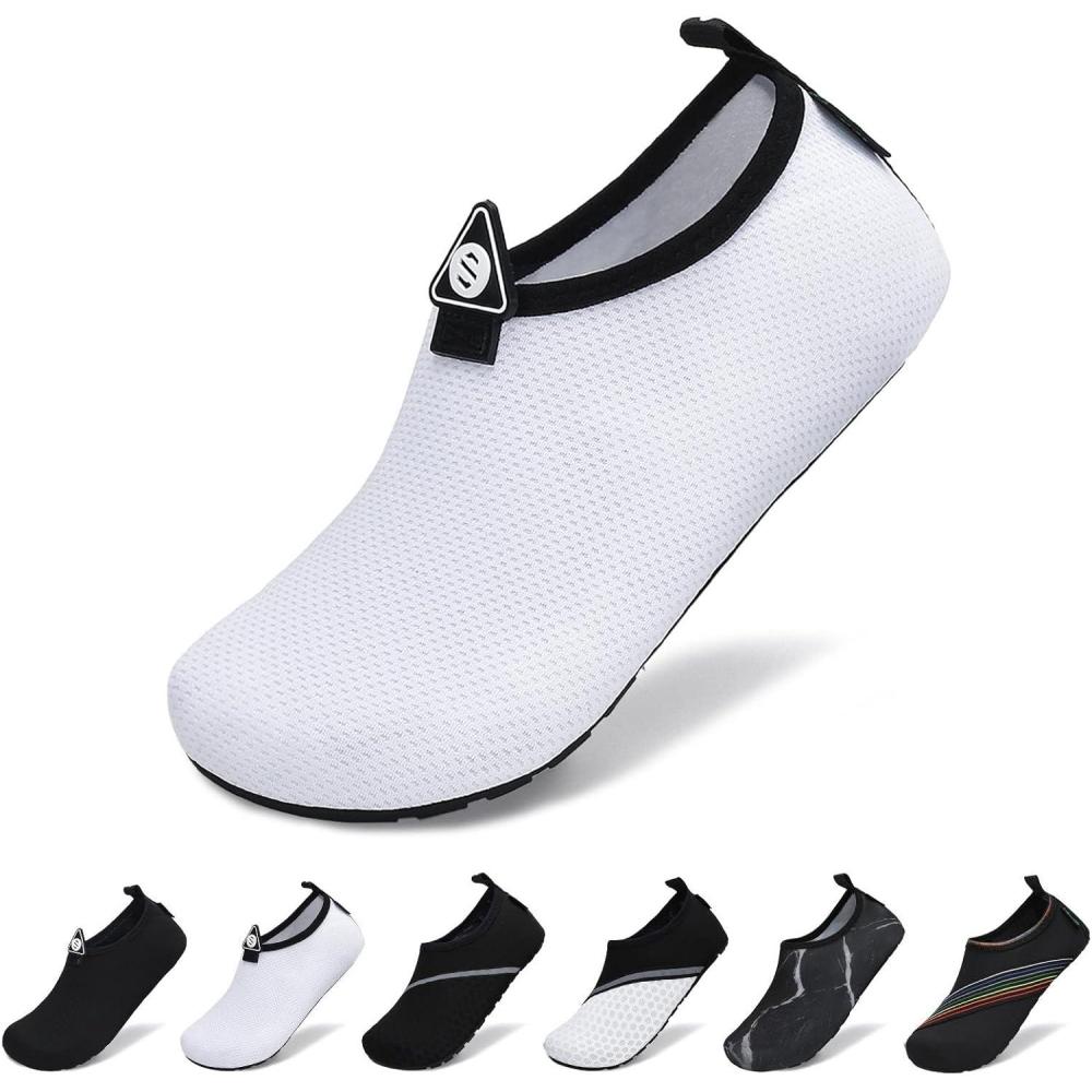 image:imageSAGUARO Chaussures pour Sport Aquatique Mixte AdulteBlanche Neige