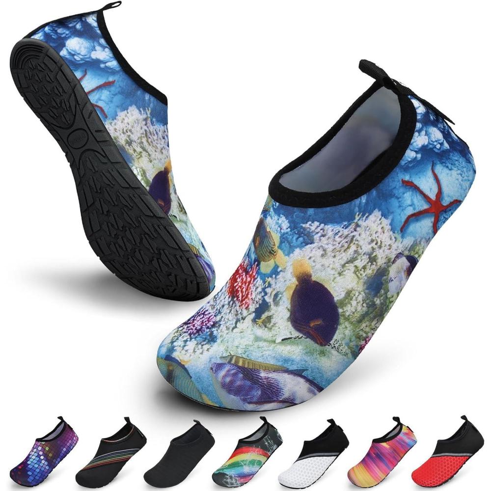 image:imageSAGUARO Chaussures pour Sport Aquatique Mixte AdulteBleu Crulen