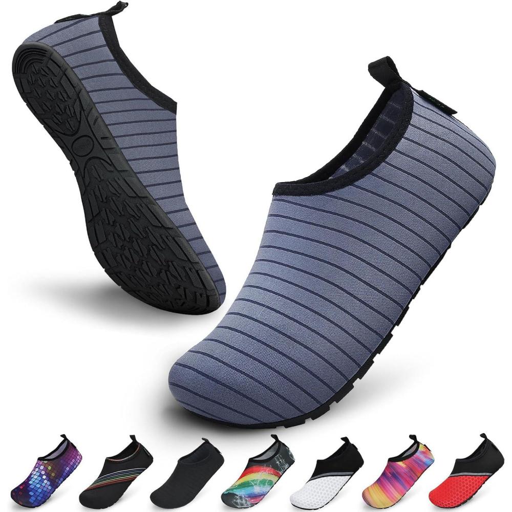 image:imageSAGUARO Chaussures pour Sport Aquatique Mixte AdulteGris Etain