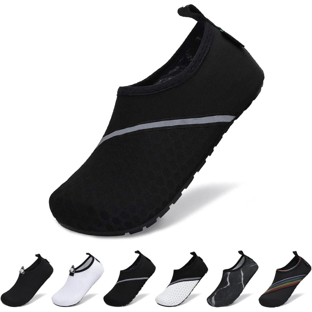 image:imageSAGUARO Chaussures pour Sport Aquatique  Mixte AdulteHuile Noir