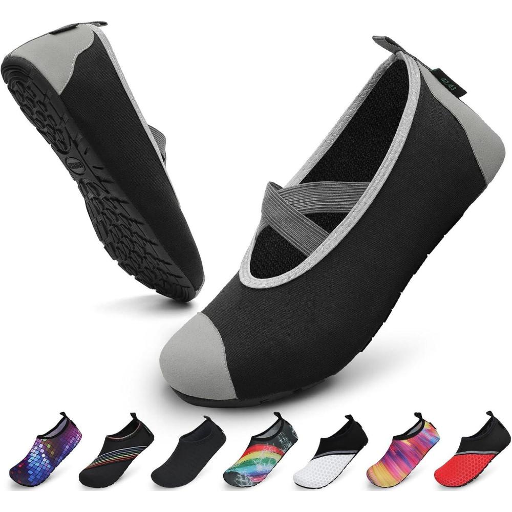 image:imageSAGUARO Chaussures pour Sport Aquatique Mixte AdulteHuile Noire