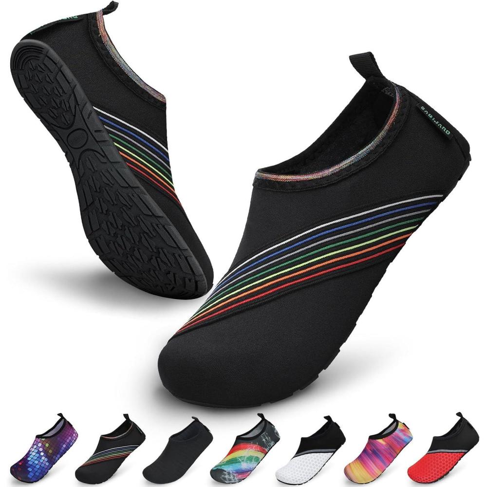 image:imageSAGUARO Chaussures pour Sport Aquatique Mixte AdulteNoir Minuit
