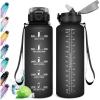 50oz-1500ml | Paille | Mat Noir