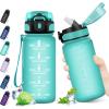 17oz-500ml | Paille | Mat Bleu-vert