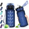 17oz-500ml | Paille | Mat Marine Bleu
