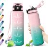 32oz-1000ml | Paille | Rose + Cyan