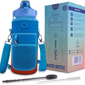 Gourde 2 litres(Bleu/Orange)