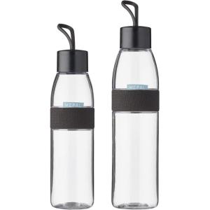 Mepal – Bouteille d&rsquo;Eau Ellipse – Bouteille d&rsquo;Eau Réutilisable – Bouteille Étanche pour Boissons Gazeuses – Sans BPA – 500 ml – Nordic blue(03. Noir Nordique)