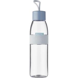 Mepal – Bouteille d&rsquo;Eau Ellipse – Bouteille d&rsquo;Eau Réutilisable – Bouteille Étanche pour Boissons Gazeuses – Sans BPA – 500 ml – Nordic blue(Nordic Blue)