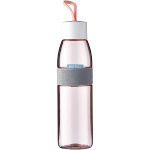 Mepal – Bouteille d&rsquo;Eau Ellipse – Bouteille d&rsquo;Eau Réutilisable – Bouteille Étanche pour Boissons Gazeuses – Sans BPA – 500 ml – Nordic blue(Nordic Pink)