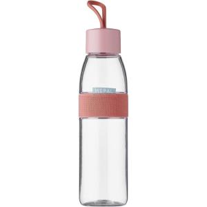 Mepal – Bouteille d&rsquo;Eau Ellipse – Bouteille d&rsquo;Eau Réutilisable – Bouteille Étanche pour Boissons Gazeuses – Sans BPA – 500 ml – Nordic blue(Vivid Mauve)