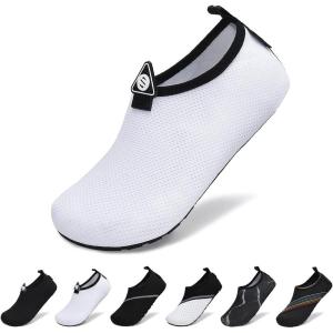SAGUARO Chaussures pour Sport Aquatique – Mixte Adulte(Blanche Neige)
