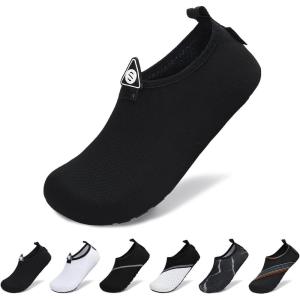 SAGUARO Chaussures pour Sport Aquatique – Mixte Adulte(Noir Sable)