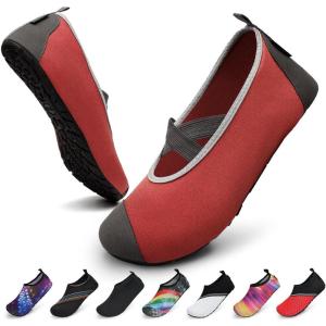 SAGUARO Chaussures pour Sport Aquatique – Mixte Adulte(Rouge Pomme)