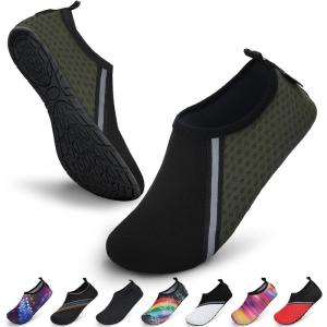 SAGUARO Chaussures pour Sport Aquatique – Mixte Adulte(Vert Algue)